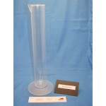 Hydrometer Cylinder, 500 mL, Plastic, 14.25&quot; &times; 2&quot;